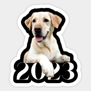 2023 Canine Design Sticker